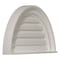 Ekena Millwork Half Round Gable Vent Louver, Non-Functional, 24"W x 12"H x 1 1/8"P GVHR24D - alternate 4